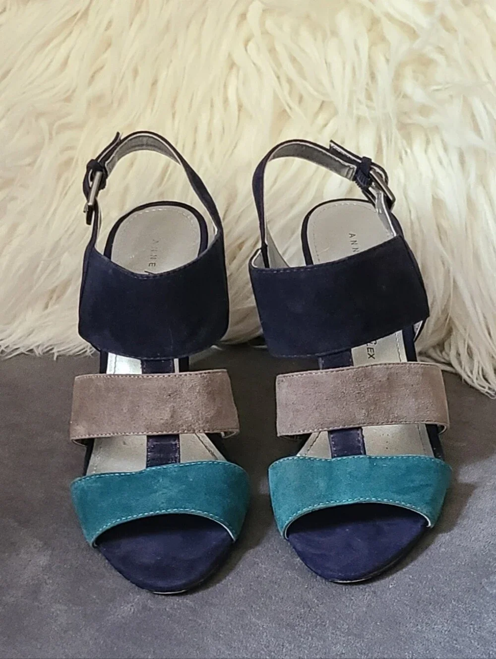 Anne Klein Suede Heels